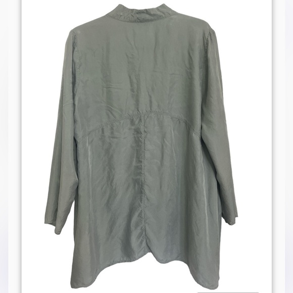 Soft Surroundings Laurel Tunic in Dusk Green - Picture 6 of 7